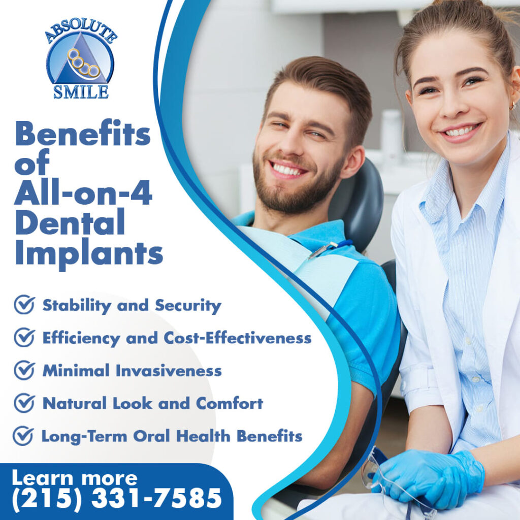 benefits of all-on-4 dental implants